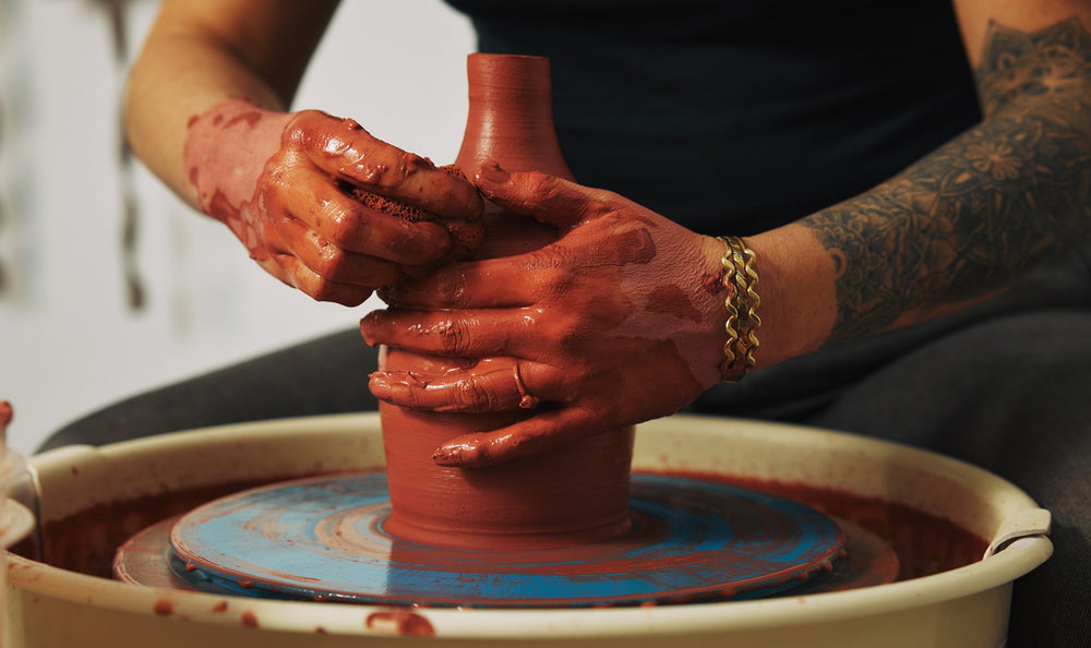 Pulling up the walls of a pot